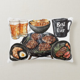 Happy Father's Day Accent Kussen