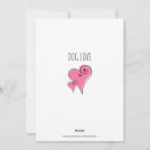 Happy Fathers Day beroemd gemaakt door Dog Feestdagenkaart (Achterkant)