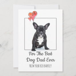 Happy Fathers Day beroemd gemaakt door Dog Feestdagenkaart