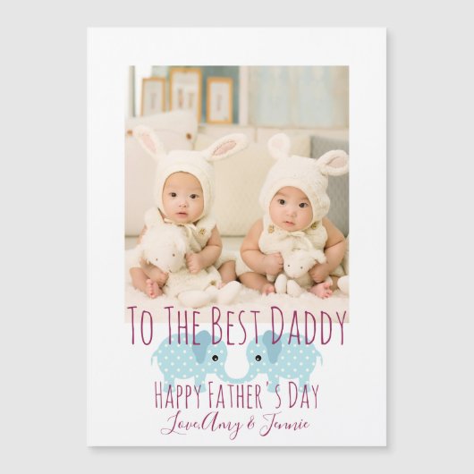 Happy Fathers Day beroemd gemaakt door Twins (Voorkant)