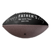 Happy Father's Day Black 2 Foto's Modern Name American Football (Gedraaid 270)