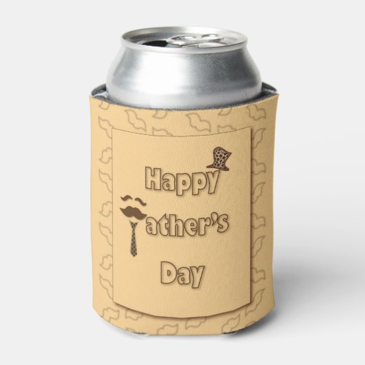 Happy Fathers Day Blikjeskoeler (Blikje Voorkant)