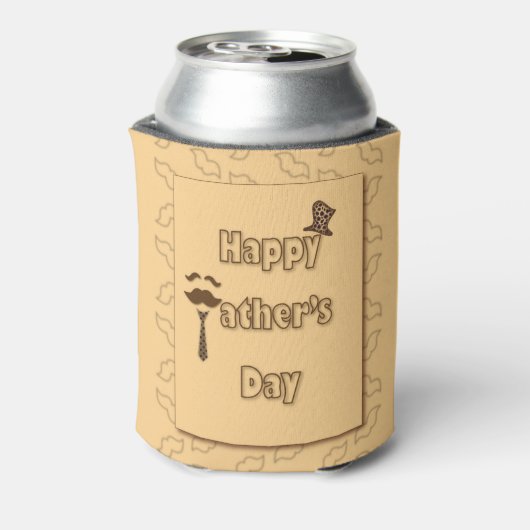 Happy Fathers Day Blikjeskoeler (Blikje Achterkant)
