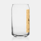 Happy Fathers Day Blikvorm Glas (Rechts)