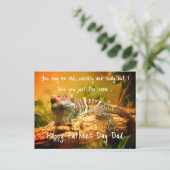 Happy Fathers Day Briefkaart (Staand voorkant)