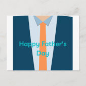 Happy Fathers Day Briefkaart (Voorkant)