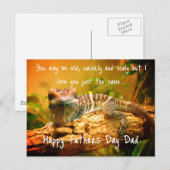 Happy Fathers Day Briefkaart (Voorkant / Achterkant)