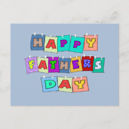 Happy Fathers Day Briefkaart