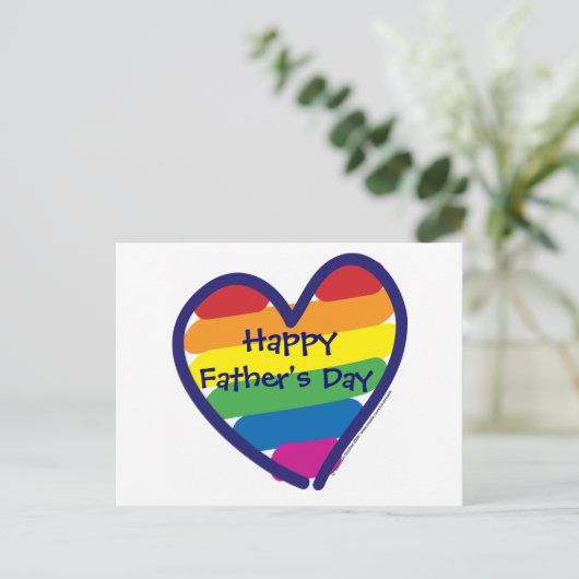 Happy Father's Day Briefkaart (Staand voorkant)