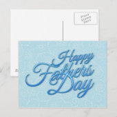 Happy Fathers Day Briefkaart (Voorkant / Achterkant)