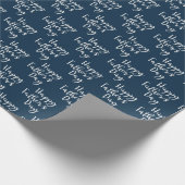 Happy Fathers Day Cadeaupapier (Hoek)