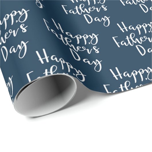 Happy Fathers Day Cadeaupapier (Rol Hoek)