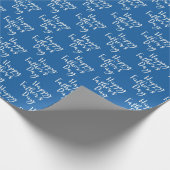 Happy Fathers Day Cadeaupapier (Hoek)