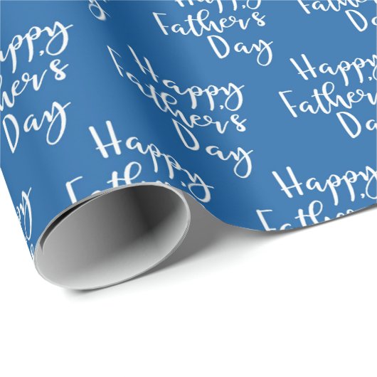 Happy Fathers Day Cadeaupapier (Rol Hoek)