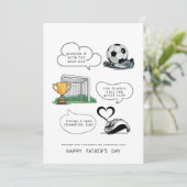 Happy Fathers Day Card (Staand voorkant)