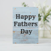 Happy Fathers Day Card Bedankkaart (Staand voorkant)
