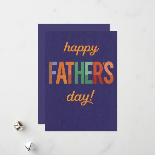 Happy Father's Day Card | Humorous Card For Dad Feestdagenkaart (Voorkant / Achterkant in situ)
