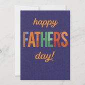 Happy Father's Day Card | Humorous Card For Dad Feestdagenkaart (Voorkant)