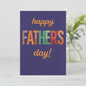 Happy Father's Day Card | Humorous Card For Dad Feestdagenkaart (Staand voorkant)