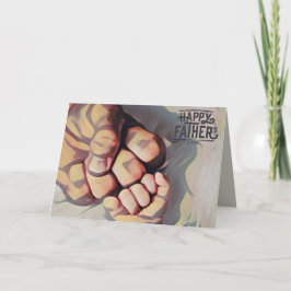 Happy Fathers Day Card Kaart