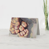 Happy Fathers Day Card Kaart (Voorkant)