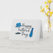 Happy Fathers Day Card Kaart (Gele Bloem)