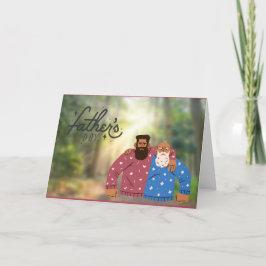 Happy Fathers Day Card Kaart