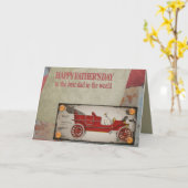 Happy Fathers Day Card Kaart (Gele Bloem)