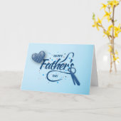 Happy Fathers Day Card Kaart (Gele Bloem)