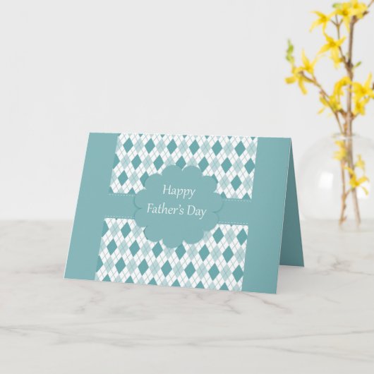 Happy Fathers Day Card Kaart (Gele Bloem)