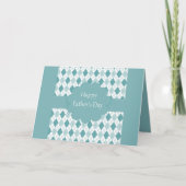 Happy Fathers Day Card Kaart (Voorkant)