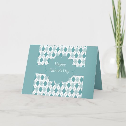 Happy Fathers Day Card Kaart (Voorkant)