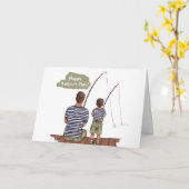 Happy Fathers Day Card Kaart (Gele Bloem)