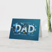 Happy Fathers Day Card Kaart (Voorkant)