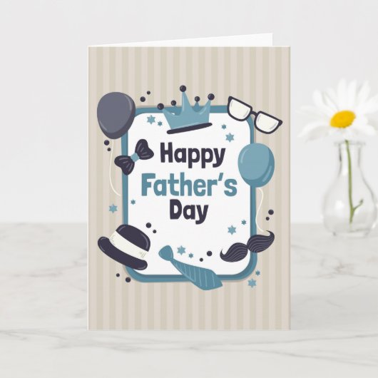 Happy Fathers Day Card Kaart (Kleine Plant)