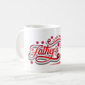 Happy Fathers Day Coffee Koffiemok (Voorkant links)