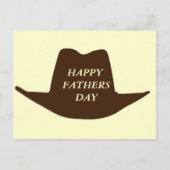 Happy Fathers Day Cowboy Briefkaart (Voorkant)
