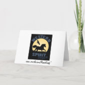 Happy Fathers Day Cowboy Kaart (Achterkant)