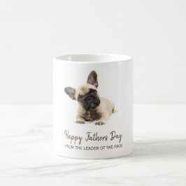 Happy Fathers Day Custom Franse Bulldog Koffiemok