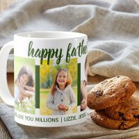 Happy Fathers Day Custom Greep 4 Foto Green