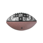 Happy Fathers Day Dad Black & White Photo Grid American Football (Gedraaid 270)