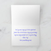 Happy Father's Day Daddy! Card Kaart (Binnen)