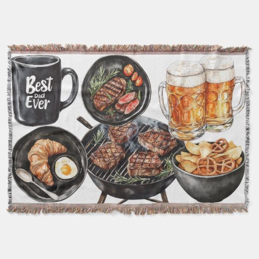 Happy Father's Day Deken (Voorkant)