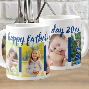 Happy Fathers Day Editable Year 4 Fotoblauw Koffiemok