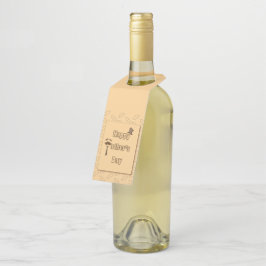 Happy Fathers Day Flessenhanger