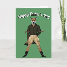 Happy Fathers Day Fox Hunting Hunter