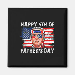 Happy Fathers Day Funny Joe Biden Onafhankelijkhei Magneet