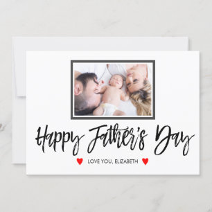 Happy Fathers Day gepersonaliseerd met foto Kaart