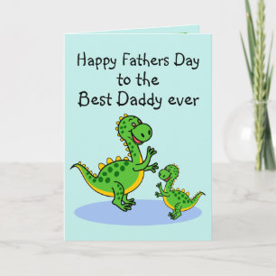Happy Fathers Day gevouwen Wenskaart Kaart