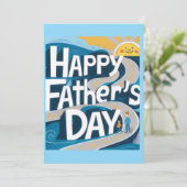 Happy Father's Day Greeting Card Bedankkaart (Staand voorkant)